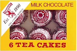 Tunnock's Milk Chocolate Tea Cakes ( 6 Packs of 6 x 24 g )