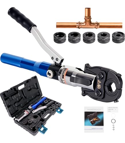 AMZCNC Pressbacken U16–U32 – U-Kontur Für 16, 20, 25, 32 Mm, Für Verbundrohr & Kunststoffrohre, Kompatibel Mit Handpresszangen