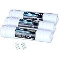 IONIX Inline Filter Set, Activated Carbon Filter for ro Water Purifier & Sediment Filter for ro Water Purifier, Push fit Type, Universal (Platinum Inline Set with Pre, Post Carbon and Sediment)