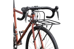 GORIX Porte-Bagages Avant pour vélo de Route VTT (GX-Rack)
