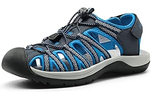 DREAM PAIRS Sandales D'été Dehors pour Randonnée Antidérapant pour Homme Chaussures Respirant Plage Eté Piscine