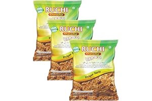 Ruchi Chanachur packs - 3 Bar-B-Q flavoured Packs 300g X 3 Packs