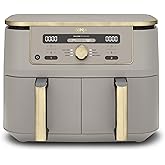 Ninja MAX Dual Zone Digital Air Fryer, 2 Drawers, 9.5L, 6-in-1, Uses No Oil, Air Fry, Max Crisp, Roast, Bake, Reheat, Dehydra
