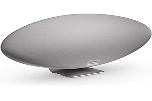 Bowers & Wilkins FP43028 Zeppelin bezprzewodowy głośnik, głośnik WiFi, ciekawy design i dźwięk Hi-Res, Bluetooth, Airplay 2, Spotify Connect, perłowo-szary
