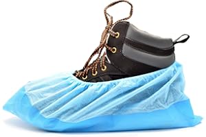 40 x Simply Direct Couvre-chaussures Robustes - Bleu - Choix de la Quantité - Sur-chaussures Réutilisables de Longue Durée