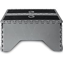 Caravan Trittstufe Aus Aluminium - Klappbar Bis 150 Kg Mit Anti-Rutsch