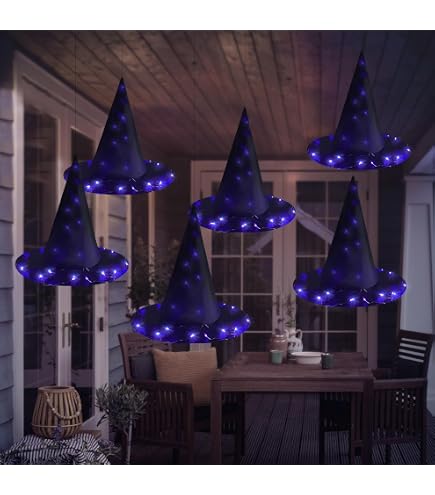 Folat Happy Hexe Tiara Mit Hexenhut, Lila-schwarz – Für Halloween-Party, Kostüm & Deko