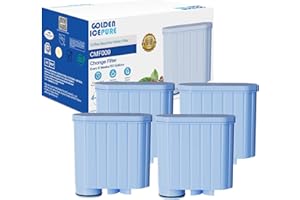 GOLDEN ICEPURE Filtro de agua para máquina de café Compatible Con Philips Aqua Clean y Saeco Aqua Clean, CA6903/10 CA6903/22 CA6903, 4 piezas