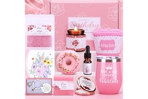TuDou Birthday Gifts For Women, Gifts For Women Birthday Unique, Happpy Birthday Hampers For Her Mum Friend Sister Daughter Wife Auntie Girlfriend, Female Birthday Presents Mom Birthday Pamper Gifts
