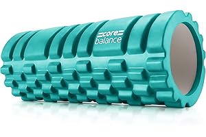 Core Balance Foam Roller- Rullo in Schiuma per Il Massaggio Muscolare Profondo dei Tessuti, Massaggiatore per Trigger Point, Automassaggio Muscolare. Ideale per Fisioterapia Palestra Yoga Pilates