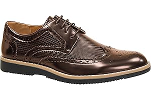 EVOGA Scarpe Francesine Uomo Eleganti Class Inglesine Man's Shoes