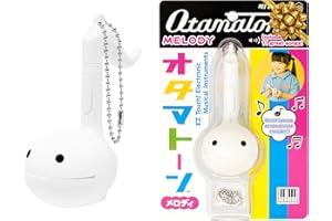 Otamatone [Melody Series Japanese Electronic [Mini Size] Instrument de Musique [11 chansons préprogrammées] Synthétiseur Portable du Japon par Maywa Denki [Instruction en Anglais], Blanc