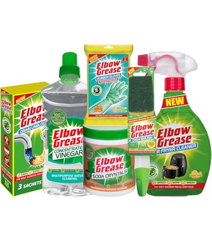 2X Elbow Grease All-purpose Degreaser Spray- 2X 500 Ml- Effective Cleaner Formula For Kitchen, Fabric, And Metallic Surfaces With 1 Pack Of Elbow Grease Power Cloth - View #4