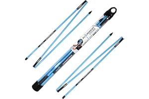 ME AND MY GOLF Bâtons d'entraînement d'alignement Stocks Golf Unisexe, Bleu, Taille Unique