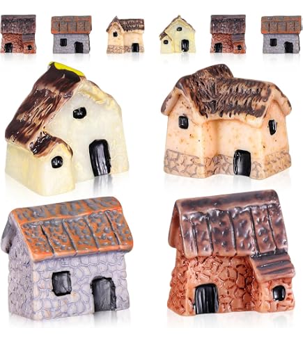 Lyreh 30pz Mini Oche in Resina, Graziosi e Leggeri Animali Miniatura Resina Piccole Statuette Oche Decorazioni Ideali per Giardini Fate Case Bambole Micro Paesaggi Fai da Te(Stile 2