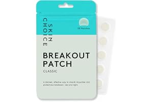 SKIN CHOICE Pimple Patches – Breakout Pimple Patch Classic – Osynliga Hydrocolloid Patches, Koreansk Hudvård, Vegansk Och Djurfri (30 pcs)