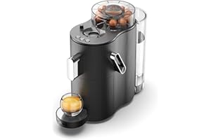 CAFE ROYAL SWITZERLAND PROFESSIONAL Machine à Café CoffeeB Globe Noir 1.3L - Compatible Boules de Café 100% Compostables, Écologique, Programmable, Design