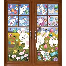 32 Fogli Adesivi Pasqua Fai Da Te Per Bambini, 8 Stili Con Coniglio Uovo E Pecora, Autoadesivi Per Decorazioni E Bomboniere, 21x15 Cm