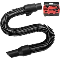 Tuyau Aspirateur Milwaukee 0880-20P M18 Humide/Sec - Rangement Intérieur Noir