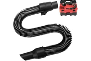 MWEDP 14-37-0105 18V Wet/Dry Vac Gruppo tubo flessibile compatibile con Milwaukee M18 Vacuum 0880-20P - Stoccaggio interno del tubo flessibile