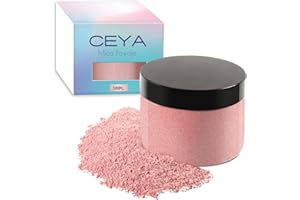 Ceya Mica Powder, 5.3oz/ 150g Millennial Pink Pearlescent Effect Colorant Pigment Powder for Epoxy Resin, Tumblers, Slime Bath Bomb, Soap Dye, Slime, Candle, Resin Crafting, Paint,Jewelry, Nail Polish