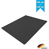 LILENO HOME Antirutschmatte [100 x 120 cm] zuschneidbar - Kofferraummatte als Kofferraumschutz - Kofferraum Schutzmatte u. Au