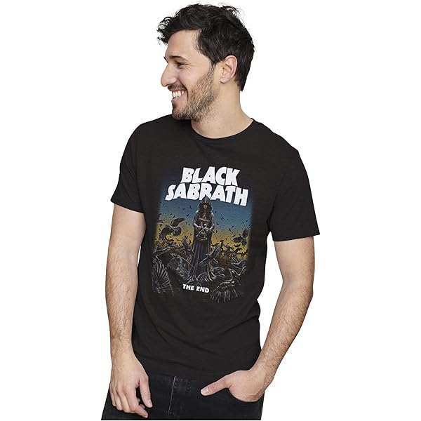 Bravado Men's Black Sabbath Tour '78 T Shirt,Black,XX-Large