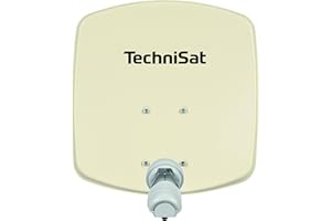 Technisat Digidish 33 Satellite Dish 33cm with Mounting and Single LNB - Beige
