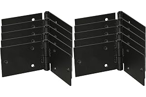 KOTARBAU® Set om 10 dörrgångjärn lådband möbelgångjärn 150 x 50 mm rullat