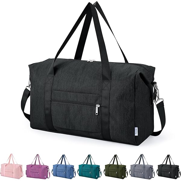 MISWAN Opvouwbare Reistas 45 X 36 X 20 EasyJet Travel Bag Maximale Grootte Holdall Cabine Bagage Onder Seat Flight Bag Met Trolleybevestiging Duffeltas Weekendtas Heren Dames Carry On Luggage Zwart MISWAN Opvouwbare Reistas 45 X 36 X 20 EasyJet Travel Bag Maximale Grootte Holdall Cabine Bagage Onder Seat Flight Bag Met Trolleybevestiging Duffeltas Weekendtas Heren Dames Carry On Luggage Zwart