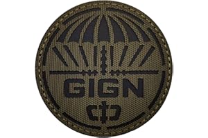 APBVIHL Unità Speciale Gendarmerie Nationale Francia GIGN Infrarossi Riflettenti IR Patch Militare Tattico Morale Braccio Distintivi Decorativi Patch Appliques