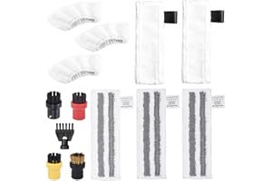 YUANYUU Accesorios para Limpiador Vapor para Karcher Easyfix SC1 SC2 SC4 SC5, Repuestos para Karcher, Kits de Repuestos para Limpiadores de Vapor, Paño de Repuesto para Mopa de Microfibra