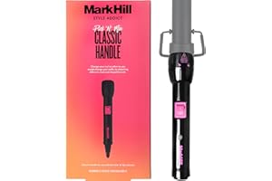Mark Hill Pick 'N' Mix Interchangeable Curling Wand Handle - Black (Barrel Sold Separately)