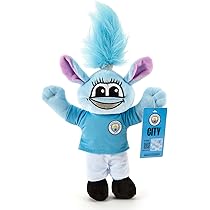 East Rutherford, NJ - July 25, 2018: Moonchester Mascot Of Manchester City Atten