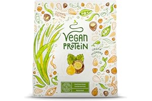 Wegański proszek białkowy | orzech laskowy | 600 g białka w proszku | jakość premium | Made in Germany Alpha Foods