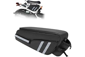 HODRANT Impermeable Bolsa de Almacenamiento Bajo el Asiento Compatible con Scooter Honda Ruckus 2010-2024, Caja para Scooter con Marco Lateral con Correa para el Hombro, Sólo Bolsa