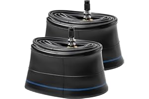 PAOWIN Lot de 2 chambres à air 2,50/2,75-17 (70/100-17) TR4 - Valve droite - Chambre à air épaisse - Pour moto Dirt e-Bike - Compatible avec les chambres à air avant et arrière 2,50/2,75-17 70/100-17 Pit