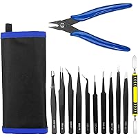 Beaditive Pinzettenset 10-teilig - Präzisionspinzetten Für Nähmaschinen 15,5cm