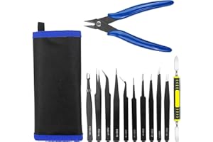 Lectorias 12 sztuk Zestaw pęset z Precyzyjne szczypce