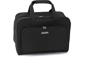 Hobby Gift Bolsa Exclusiva para máquina de Coser, Acolchada con PVC, Bolsa de Transporte, Almacenamiento de Accesorios adicionales, 20 x 43 x 37 cm