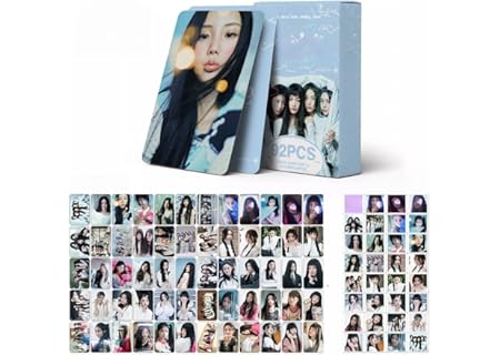 Generisk IL-LIT 92 stycken Merch Set 60 delar fotokort + 32 stycken klistermärken "GLLIT"-kort MOKA - Amazon Deal & Rabatt