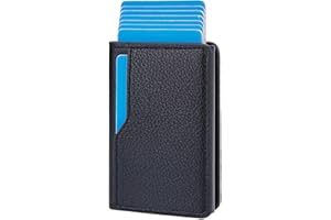 YUMMICI Blocage RFID Portefeuille Homme - Porte Carte pour Homme Blocage RFID Porte Cartes Porte Carte Bancaire avec Blocage RFID Blocage RFID Porte Carte Homme Cadeaux pour Hommes