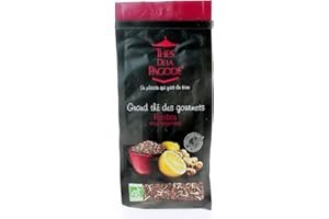 THES DE LA PAGODE Thés De La Pagode - Gourmet Teas - Rooibos Citron-Gingembre - 110g