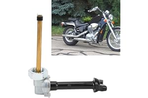 Deror Benzinhahn Benzinhahn mit Hebelschraube 16950‑MZ8‑L23 Ersatz für Honda Shadow VLX 600 VT600CD Deluxe 1999, Autoteile