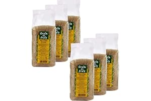 Lot 6x Riz long étuvé - Grain de Frais - paquet 1kg