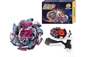 Hozuumo Bey Battling Tops Brust Turbo Starter Set, 4D Metall Fusion Kampfkreisel, Bey Arena Blade Spinning Tops mit Launcher, Geschenk-Sets für Kinder 03