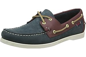 Sebago Docksides Fgl, Náuticos para Mujer, Azul (Marino), 40 EU