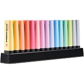 STABILO BOSS ORIGINAL Pastel - Fosforlu Kalem - 15'li Masa Seti - 14 Karışık Renk (2x Tozlu Gri)