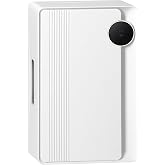 Miratic Two-Tone Electromechanical House Doorbell with Cable, 230 V &ndash; Elegant and Functional Door Bell for Home (White)