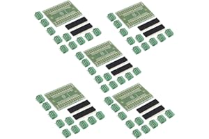 Hailege 5 pezzi NANO IO Shield Kit fai da te NANO IO Kit fai da te scheda di espansione NANO